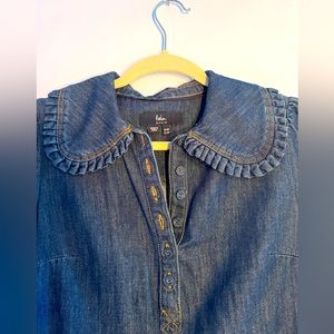 Boden Denim Dress with Pockets 6p